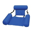 thumbnail image 2 of Silla de piscina inflable de espuma flotante hamaca portátil flotador salón Azul Sunnimix Hamaca flotante de piscina, 2 of 4