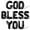 Black, variant on Letter Balloons - GOD BLESS YOU 16" Inch Alphabet Letters Foil Mylar Balloon Confirmation Party Banner (Gold)