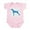 Petal Pink, variant on CafePress - Bone Weimaraner Infant Bodysuit - Baby Light Bodysuit, Size Newborn - 24 Months