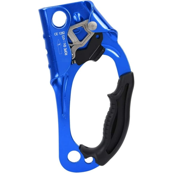 nipocaio Climbing Descender Right Hand Climber Tree Climbing Tree Recalling Equipment Gear Rope Clamp for Climbing Rope