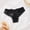 c01Black, variant on Womens Trendy Underwear Lace Bow Thongs Lingerie Breathable Brief Cheeky Ladies Underwear Panties White S