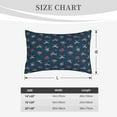 thumbnail image 4 of Daiia Octopus Sea Life Bedding Waterproof Pillow Protector Zippered Queen – Bed Bug Proof Pillow Encasement-16"x24", 4 of 6