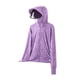 thumbnail image 3 of Sudadera con capucha y protección solar para mujer, camisetas con cremallera completa, transpirables, resistentes al sol, finas y de secado rápido. 2XL, 3 of 8
