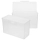 thumbnail image 1 of unbranded 2Ud Compacto Transparente Para Almacenar Rebanadas De Queso Y Cubos De, 1 of 8