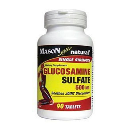 Mason Glucosamine Natural 500 mg Sulfate de force unique - 90 Ea