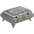 thumbnail image 2 of Jewelry Box, Simple Zinc Alloy Jewelry Organizer, Handcrafted for Loved Ones, 2 of 7