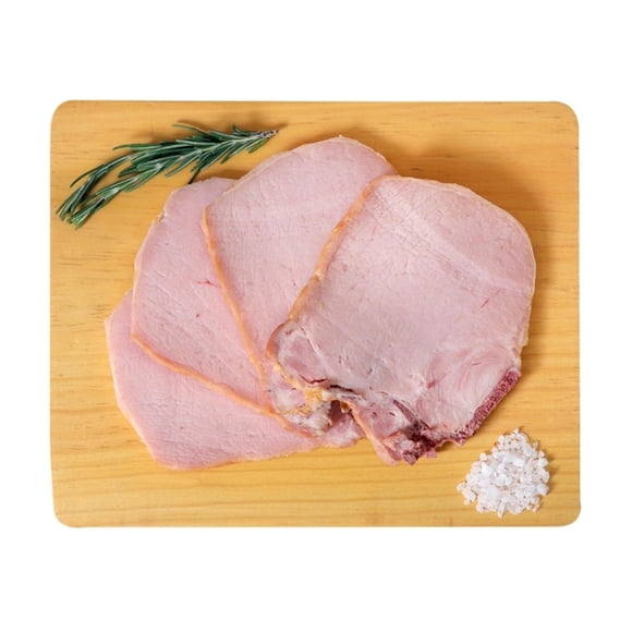 Chuleta de cerdo ahumada por kilo peso aprox por charola 500 g