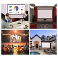 thumbnail image 4 of GJX 2026 New 120" Portable Projector Screen with Stand,Outdoor Projector Screen,White for Outdoor Movie Nights,Backyard Parties,Camping,Presentations,Home Theaters., 4 of 7