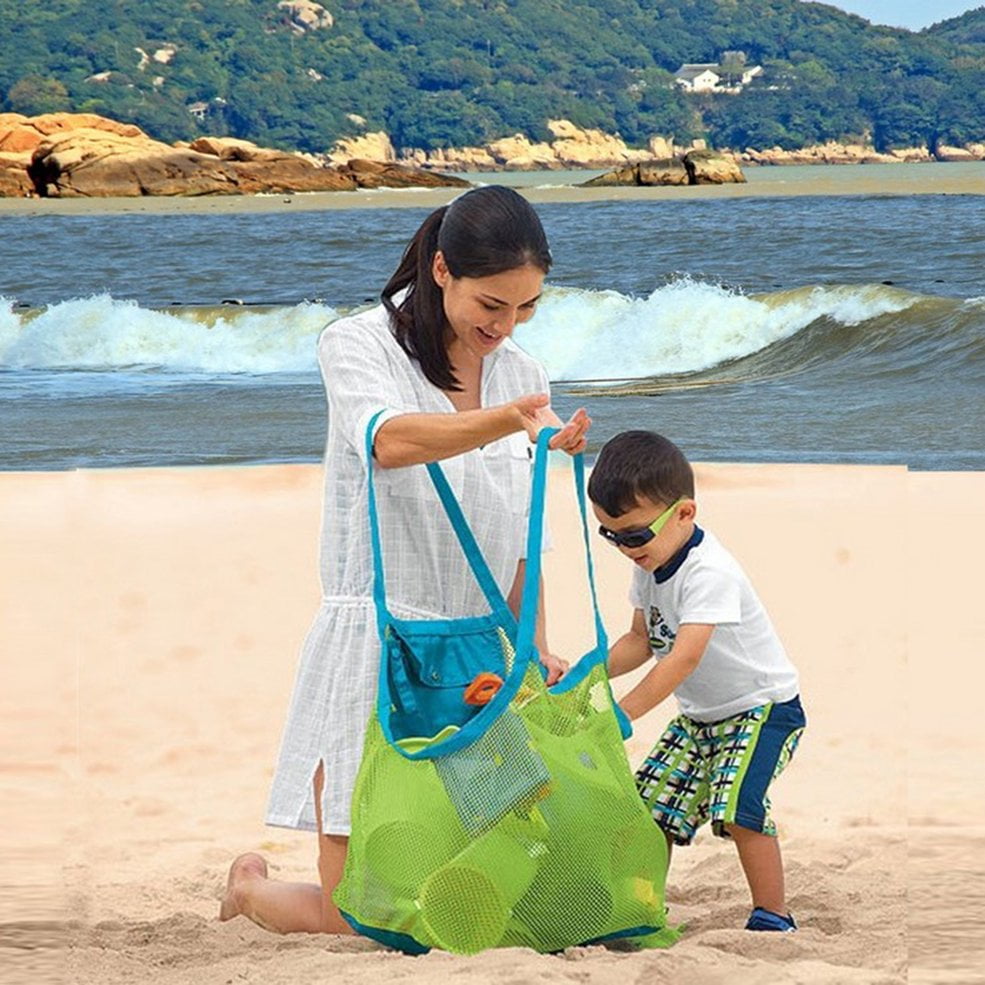 mesh bag for beach toys