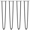 thumbnail image 4 of 50 protectores de patas para silla Althee, color negro, 4 of 5