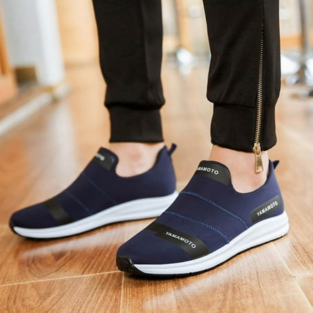 Men's Casual Sports Running Shoes Sneakers Athletic Training Breathable Pull on | Walmart Canada