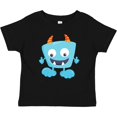 thumbnail image 3 of Inktastic Cute Monster, Blue Monster, Funny Monster, Horns Boys or Girls Baby T-Shirt, 3 of 5