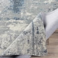 thumbnail image 3 of Hauteloom Ramsbottom Living Room, Bedroom Area Rug - Contemporary - Blue, Black, Charcoal - 5' x 7'6", 3 of 8