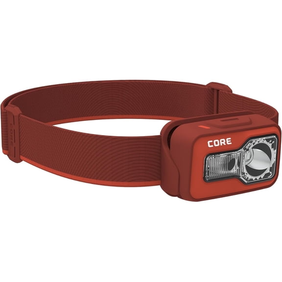 CORE 600 Lumen Rechargeable LED Headlamp, 1 Pack, Hands Free Lighting