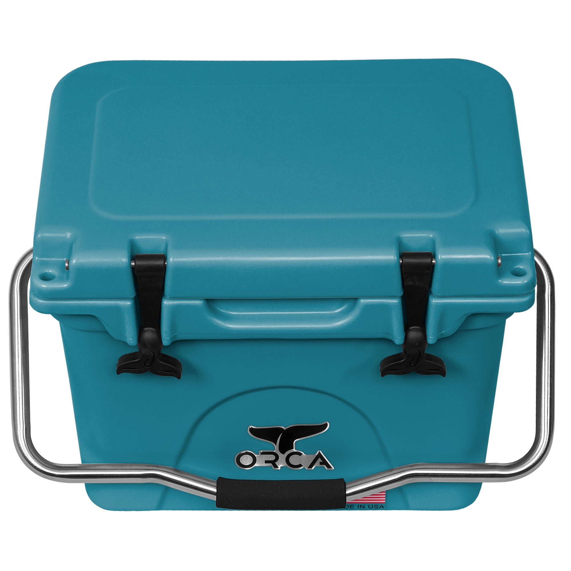 ORCA 20 Quart Hard Side Cooler Insulated Ice Chest, Starboard Blue