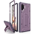 thumbnail image 1 of ArmadilloTek Vanguard Case Compatible with Samsung Galaxy Note10+ Plus Military Grade Full-Body Rugged with Built-in Kickstand [Screenless Version] - Purple, 1 of 5