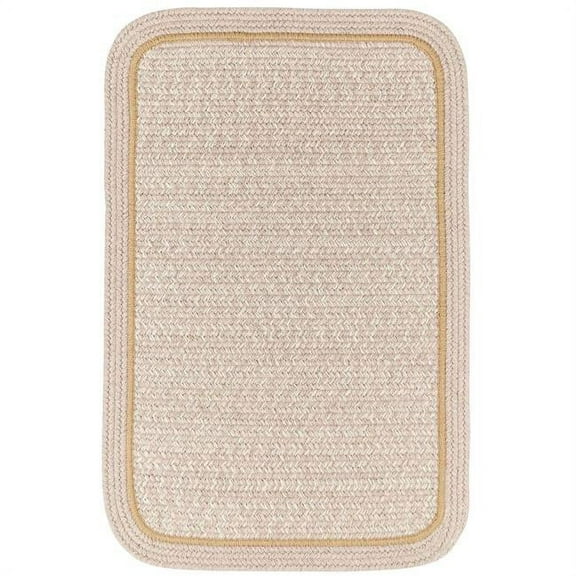 Rhody Rug Casual Comfort Sesame Banded 4' Square
