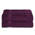 thumbnail image 2 of 2 Pack Turkish Hand Towel, Regal Purple, Extra Absorbent, Luxuries Towel Collection by Melissa Linen, 2 of 7