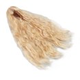 thumbnail image 3 of Peluca de pelo de muñeca, alambre de alta temperatura, pelo largo, 1/3, peluca de repuesto de muñeca ondulada DIY para muñecas de 8,3 a 9,4 pulgadas, Color melocotón, 3 of 5
