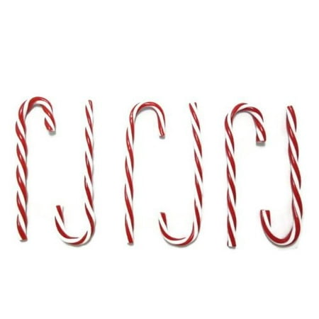 - Plastic Candy Cane Ornaments, Red and White -6-ct. Packs By Christmas House