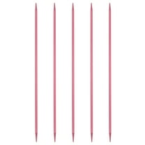 Uxcell 5Pcs Knitting Needles 3.25mm Aluminum Alloy Double Pointed Knitting Needle Red
