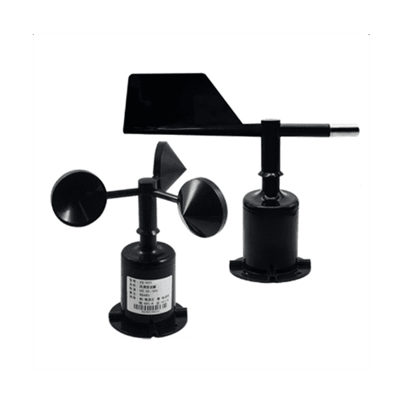 30M/S Polycarbon Wind Speed Direction Sensor Weather Station Outdoor 3 Cup Anemometers Sensor Output 0-5V