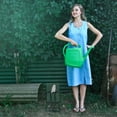 thumbnail image 4 of OUNONA Green Kneeling Stool with Side Bag, Garden Tool Organizer for Comfortable Outdoor Gardening, 4 of 8