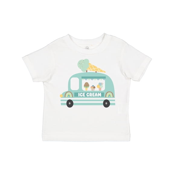 Inktastic Cute Ice Cream Truck Boys or Girls Toddler T-Shirt