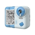 thumbnail image 2 of Children's Digital Camera High Definition Student Instant Cameras Printable Photographed And Recorded Printable Photos 5ml Color Pen Sky Blue, 2 of 9