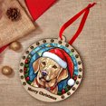 thumbnail image 4 of Labrador Retriever Christmas Dog Ornament, Labrador Retriever Dog Christmas Stained Glass, Labrador Retriever Dog Suncatcher Christmas Tree Decor, Xmas Dog Gift, 4 of 4
