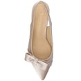 thumbnail image 4 of Journee Womens Paloma Sling Back Pointed Toe Kitten Heel Pumps, 4 of 10