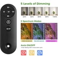 thumbnail image 5 of Grow Lights for Indoor Plants with Remote, 60 Inch Vertical Grow Light Full  192 LEDs 24W with 3/6/12H Auto On/Off Timer 3 Light Modes 5-Level Dimmable Standing Plant Lamp, 5 of 7