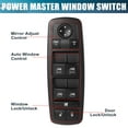 thumbnail image 3 of Unique Bargains Car Master Power Window Switch 68110871AA for Chrysler Town & Country 2012-2016, 3 of 10