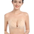 thumbnail image 3 of Adhesive Bra Breathable Invisible Sticky Bra for Women Silicone Seamless Push Up Bra, 3 of 8