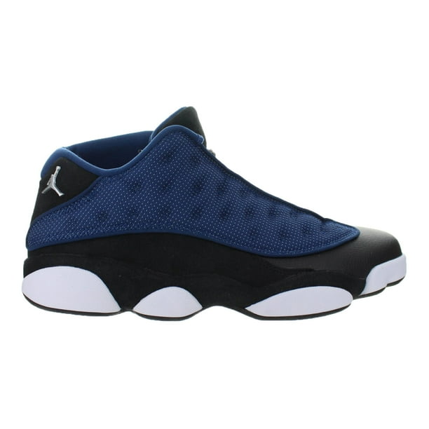 Air Jordan - Mens Air Jordan Retro 13 XIII Low Brave Blue Black University Blue Met - Walmart