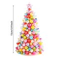 thumbnail image 3 of Dreamy Beaded Christmas Tree DIY Kit With Pins And Star Topper, Handmade Holiday Craft Set, Beaded Tabletop Decor For Adult Creative Home Decoration, 3 of 6