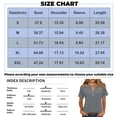 thumbnail image 3 of Women's V Neck Short Sleeve Button Henley Tops Casual Summer Fashion T Shirts Versatile Basic Tees for Everyday Wear Vacation Travel Going Out Weekend Gathering Navy 3XL, 3 of 6