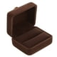 thumbnail image 2 of Caja de terciopelo para anillos de boda, ideal para propuestas, compromisos, bodas y ceremonias Estuche pequeño y decorativo para anillos, ideal para hombres y mujeres, 2 of 8