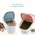 thumbnail image 4 of Mistaha Grand Conteneur de Stockage Alimentaire pour Animaux, Nourriture Sèche, Conteneurs de Farine, Riz 9 Lbs Conteneur Hermétique pour Céréales avec Couvercle Verrouillable et Poignée, 4 of 8