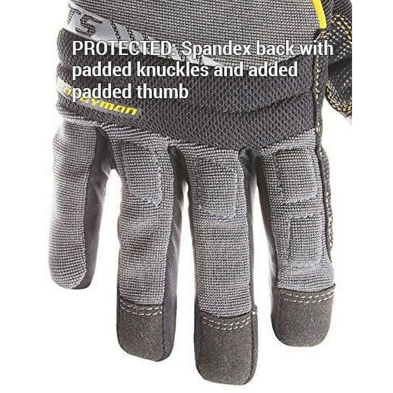 CLC 125XL Handyman Flex Grip Work Gloves, Shrink Resistant, XL —