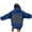 Dark Blue, variant on Jesus The Way The Truth The Life Hoodies for Women Long Sleeve Christian Hooded Sweatshirt with Pockets Pullover Tops