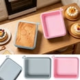 thumbnail image 7 of Silicone Baking Pan, 9x11 Nonstick Rectangular Cake Mold with Easy Release, Oven Safe Silicone Bakeware for Bread, Brownies, Lasagna and Frozen Desserts, 7 of 7