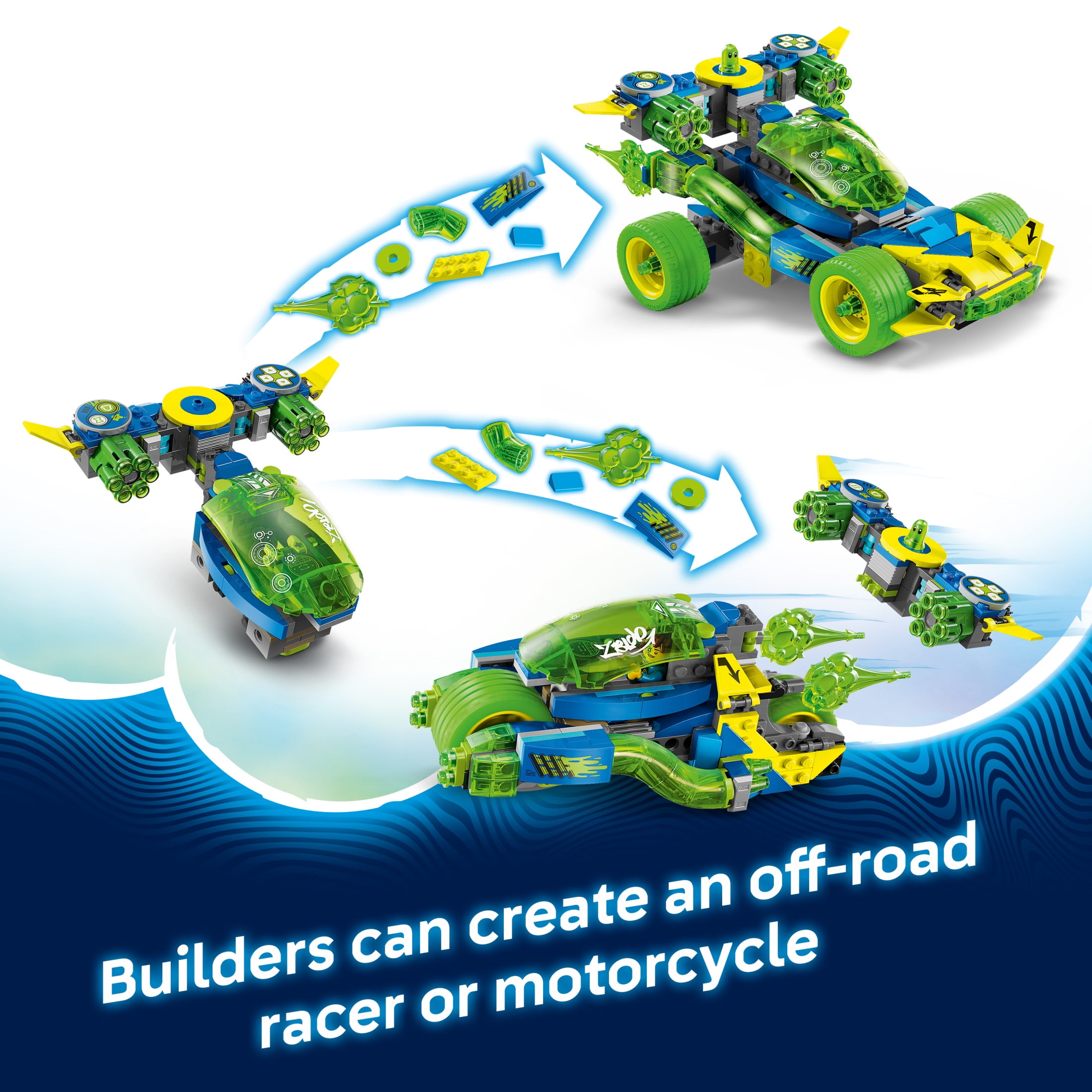 LEGO DREAMZzz Mateo and the Z-Blob Action Race Car Toy - Building Toy for Kids, Boys and Girls, Ages 8+ - Fantasy Toy Car for Pretend Play - Gift Idea for Birthdays - 71491