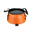 thumbnail image 1 of stanreset Seau de Pêche Pliant Barils Sac de Transport Exécution Fine Longue Durée Multifonctions Résistance à l'Usure Polyester Orange, 1 of 6