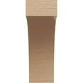 thumbnail image 2 of 7"W x 14"D x 21"H Classic Stockport Rough Cedar Woodgrain TimberThane Corbel, Primed Tan, 2 of 6