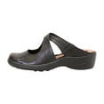 thumbnail image 6 of PEERAGE Casey Women's Wide Width Leather Clogs, 6 of 7
