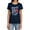 Navy, variant on JLA Storm Makers Women's T Shirt, Charcoal, Small