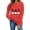 Red Sweatshirts Jsaierl, variant on Jsaierl Women's Christmas Sweatshirts Plus Size Gnomes Graphic Sweatshirt Cotton Trendy Pullover Crewneck Tunic Long Sleeve Tops S-2XL
