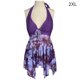 thumbnail image 1 of sweethay 2021 Sexy traje de baño de una pieza Push Up traje de baño mujer volante ajustable hombro traje de baño traje de baño ropa de baño Traje de baño Púrpura XXL sweethay OD001289-35, 1 of 6