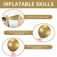 thumbnail image 3 of Kit de globos Labeol Metallic Gold, 139 unidades, con diferentes tamaños, 3 of 9